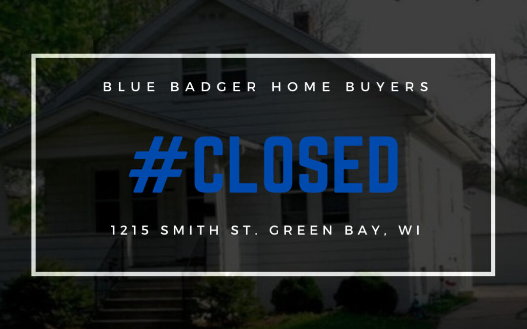 Another New Home Seller Closed With Blue Badger!